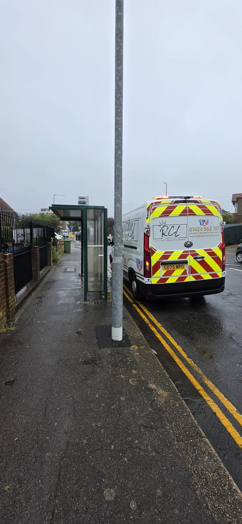 RCL Property Care van attending a local service job